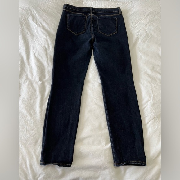 L'AGENCE | Women’s SZ 31 | Margot High Rise Ankle Skinny Jeans | Dark Wash EUC - Picture 6 of 9